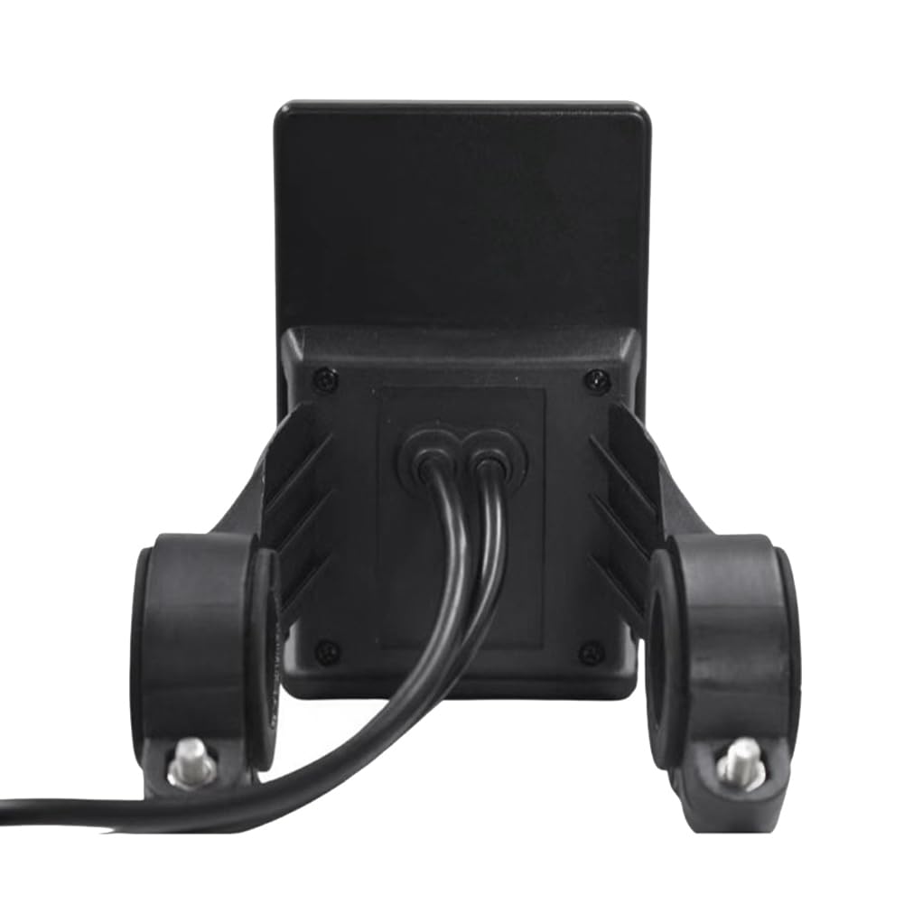 TT-EBIKE Universal Folding eBike Compatible LCD Display Meter - 5 & 6 Pin, 24V/36V/48V/60V, Electric Scooter/Bike Panel Screen Replacement for 31.8/22.2mm Handlebars