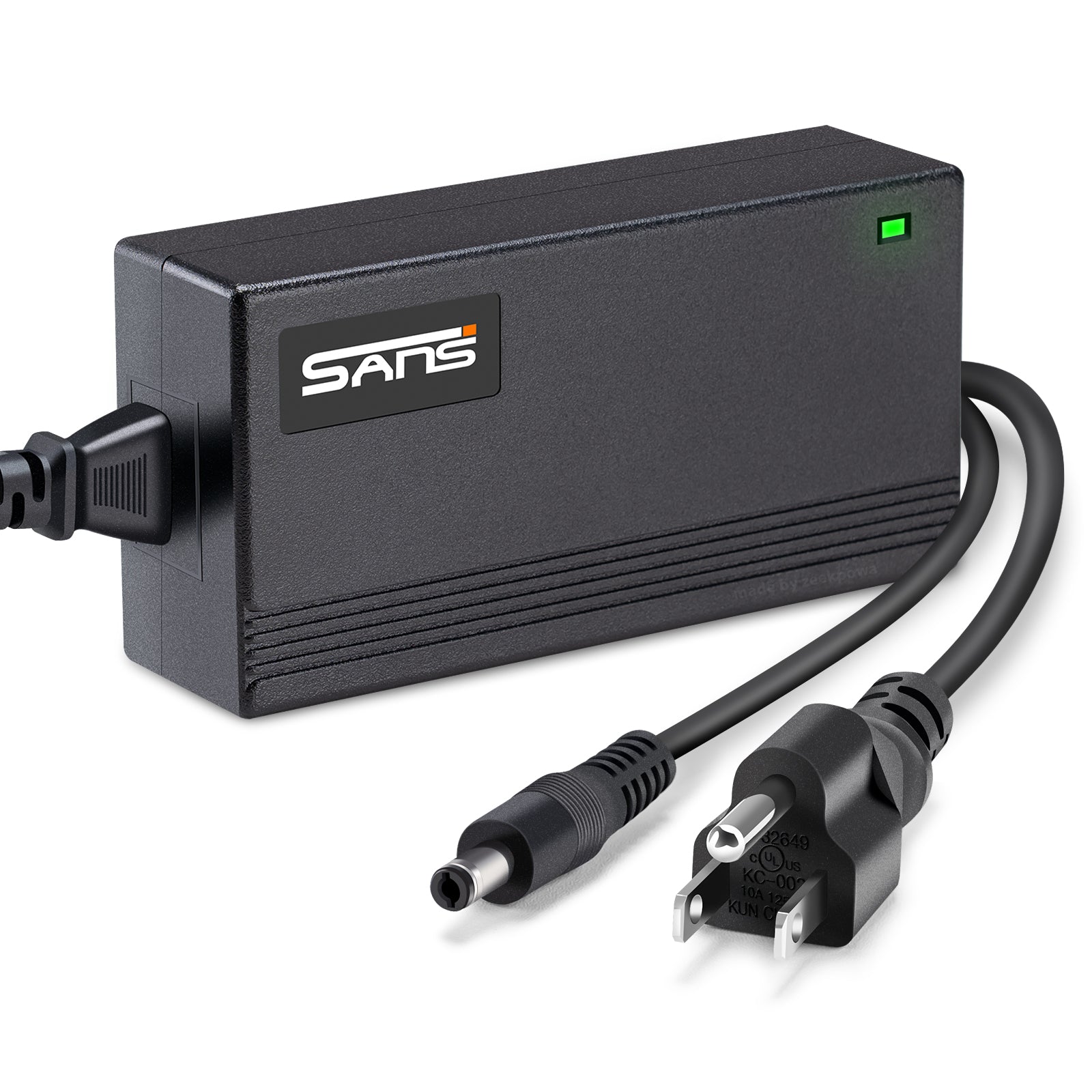 TT-EBIKE 54.6V 2A Charger for 48V eBike Battery 1.0/2.0/3.0,Input Voltage AC120V 2.1mm DC Plug Power Adapter